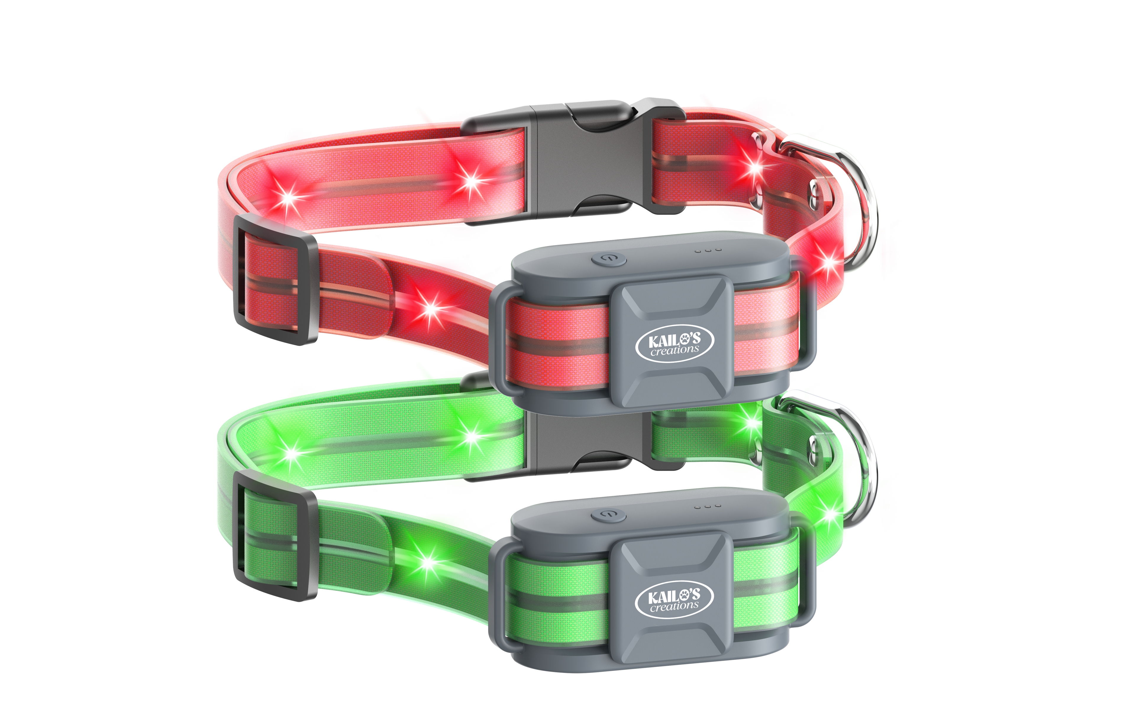 Dog Training Collar with 360° LED Lights
