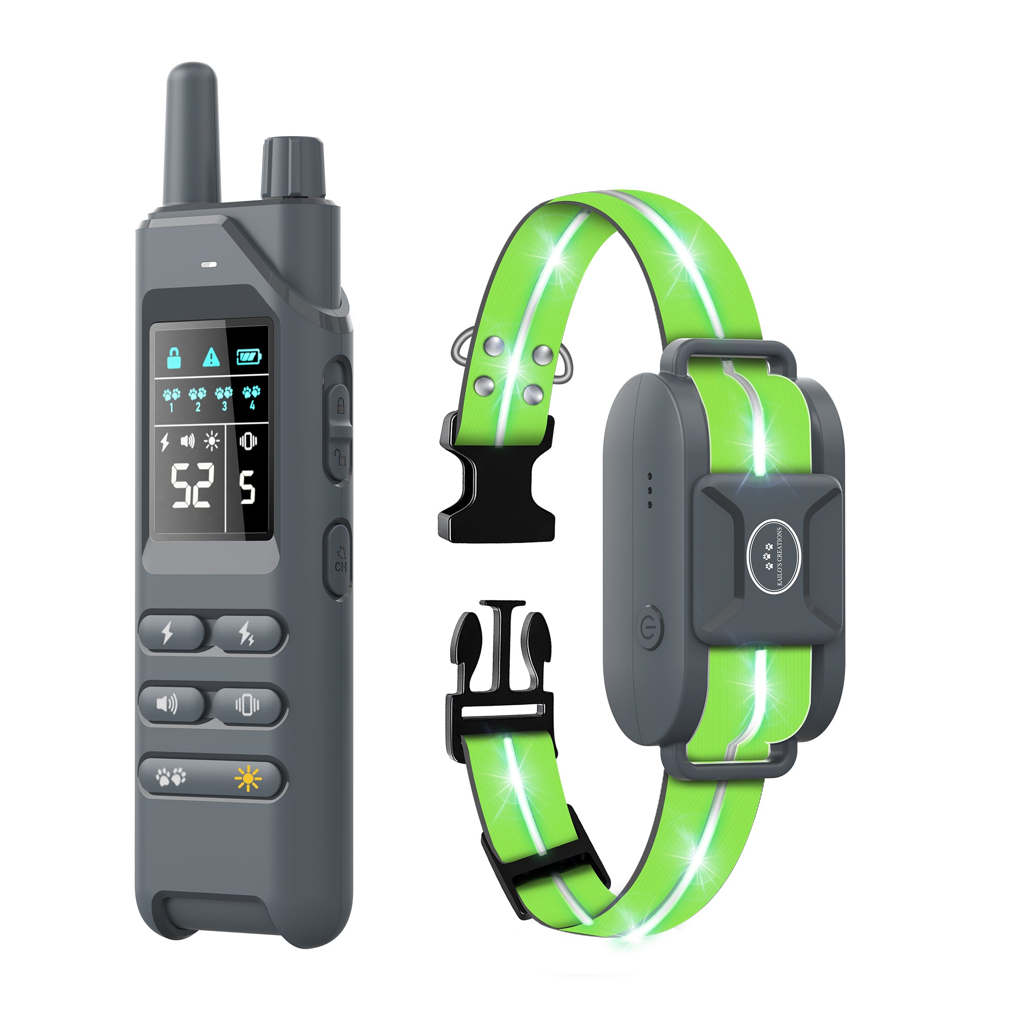 Dog Training Collar with 360° LED Lights