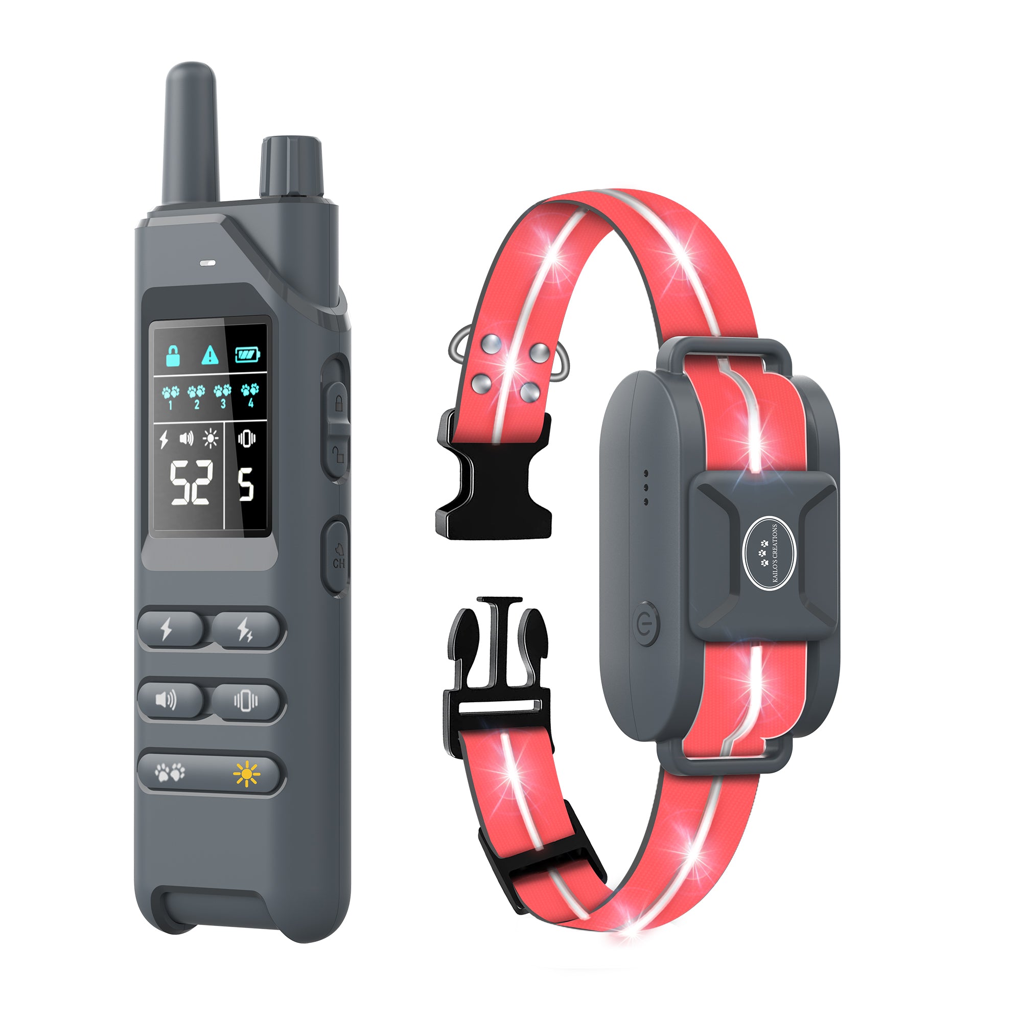 Dog Training Collar with 360° LED Lights
