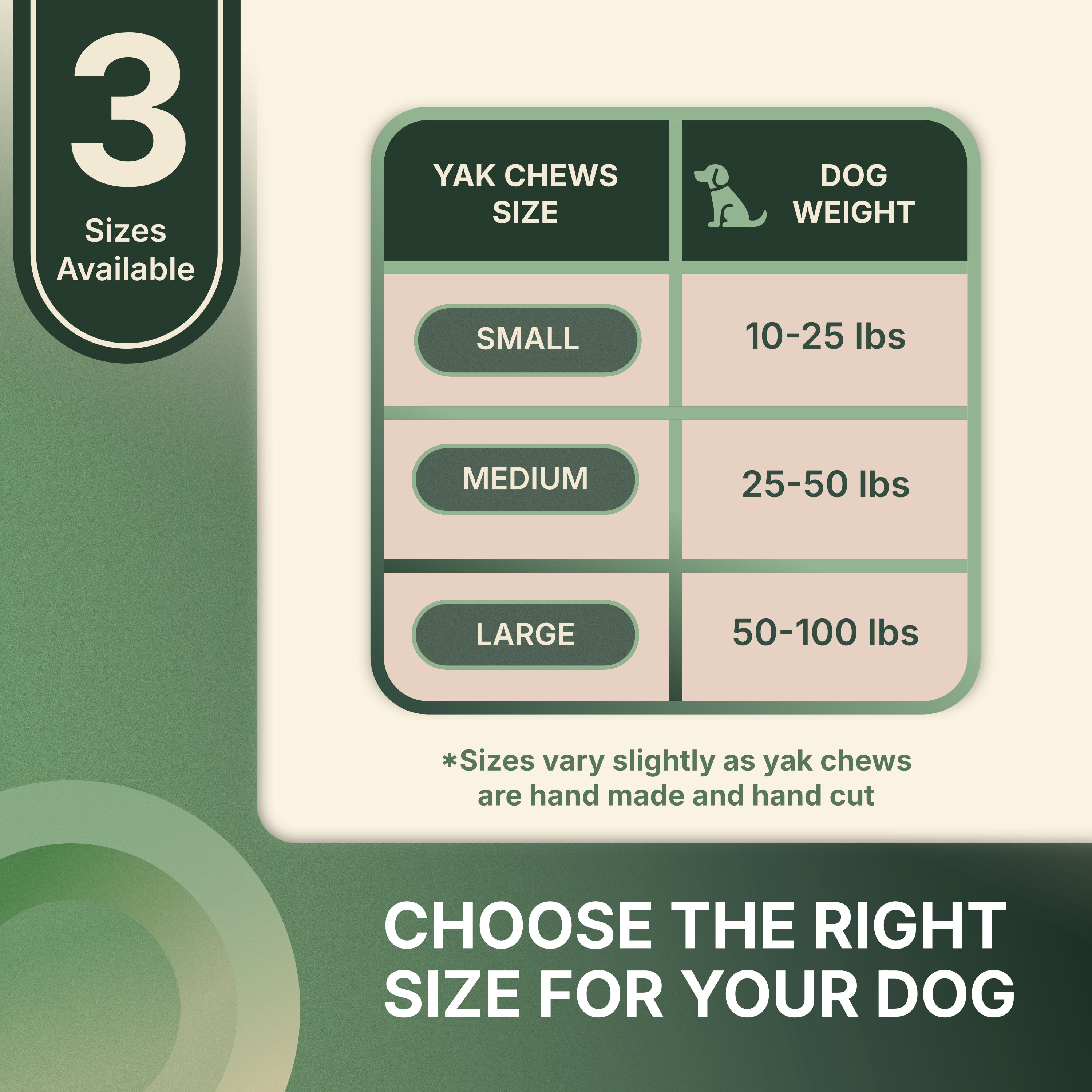 Yak Chews for Dogs